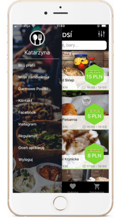Foodsi app screenshot 3